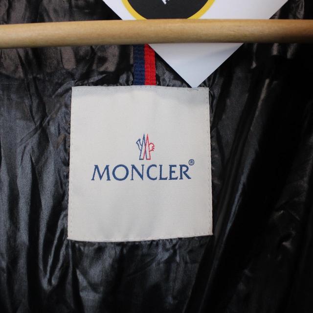 Moncler Pensee Giubbotto Beige Full Zip Down Puffer Jacket