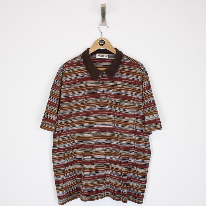 Vintage Missoni Polo Shirt XL