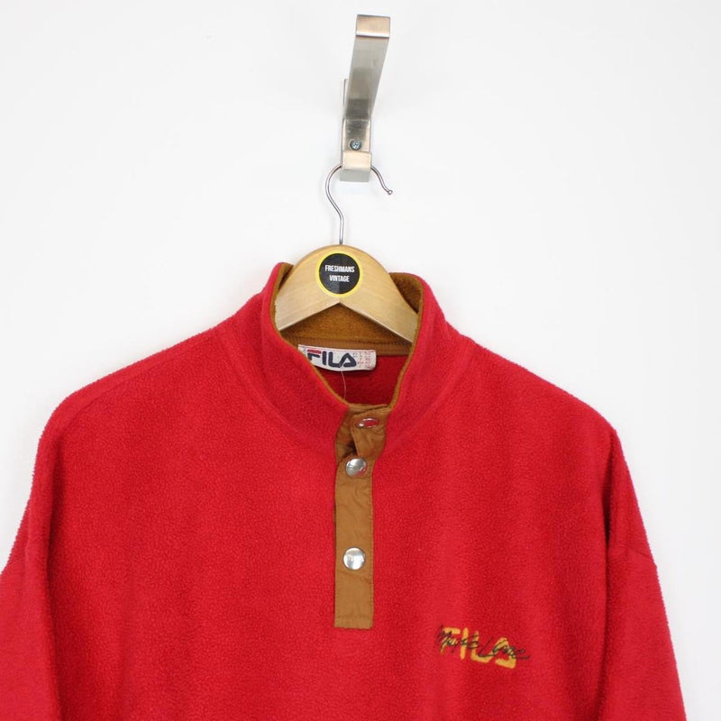 Vintage Fila Magic Line Fleece Large