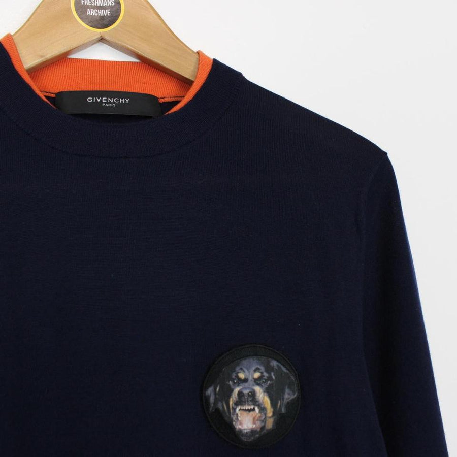 Givenchy Paris Rottweiler Wool Jumper Small Freshmans Archive