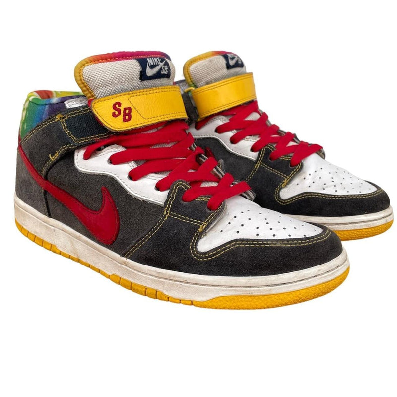 Nike 2008 SB Dunk Mid Pro Tie Dye Trainers UK 9