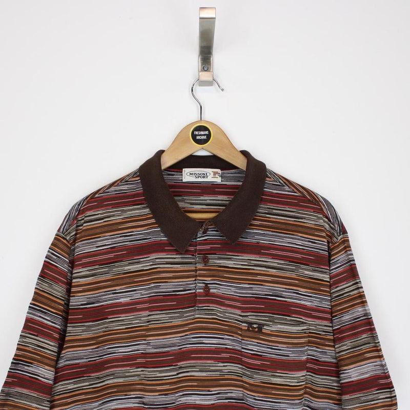 Vintage Missoni Polo Shirt XL