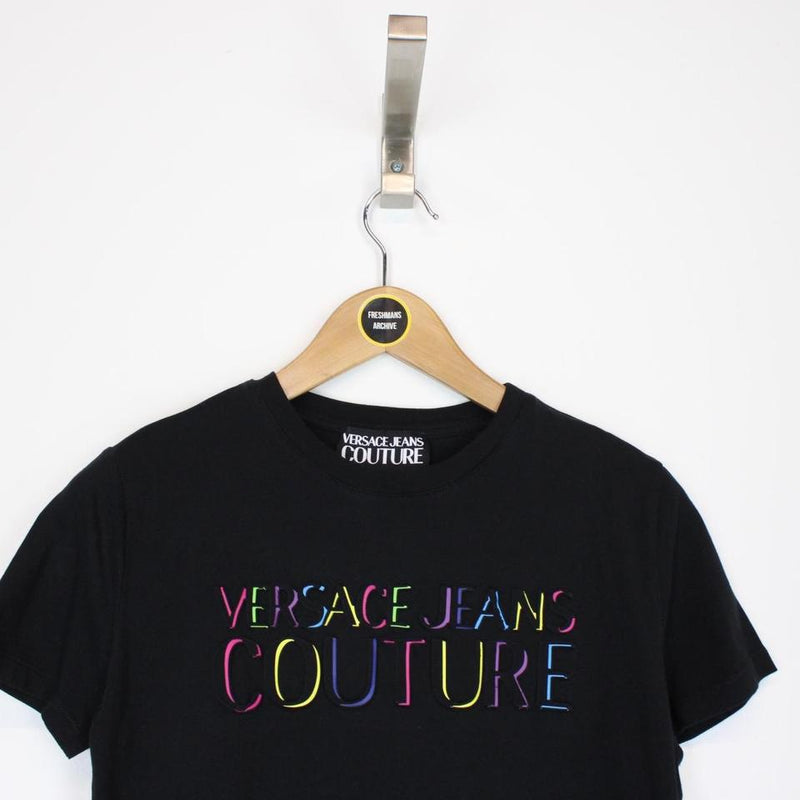 Versace Jeans Couture Rainbow Logo T-Shirt Small – Freshmans Archive