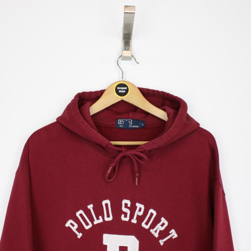 Vintage Polo Sport Hoodie Large