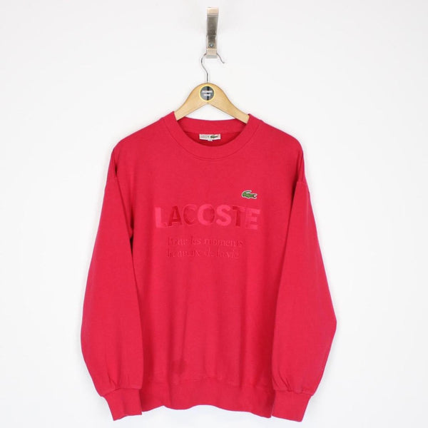 Vintage Lacoste Sweatshirt Small