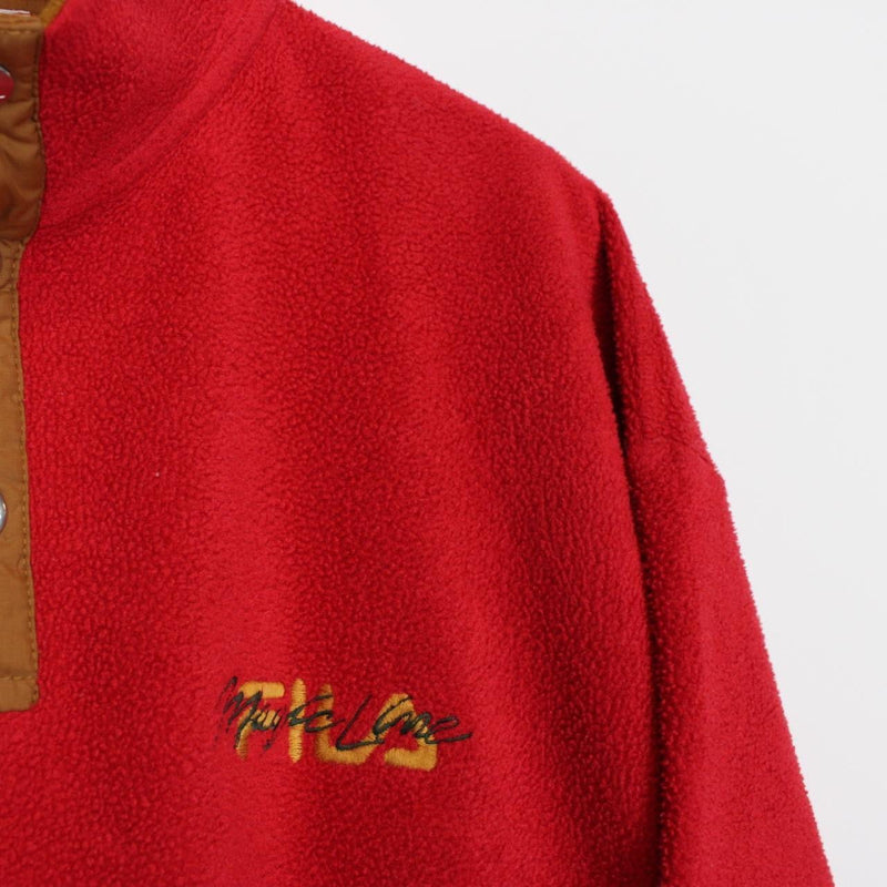 Vintage Fila Magic Line Fleece Large