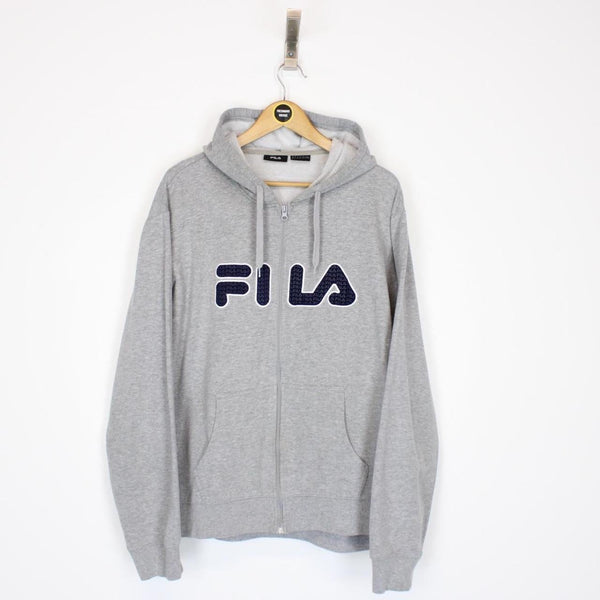 Vintage Fila Hoodie Medium