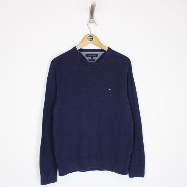 Vintage Tommy Hilfiger Cotton Cashmere Jumper Small