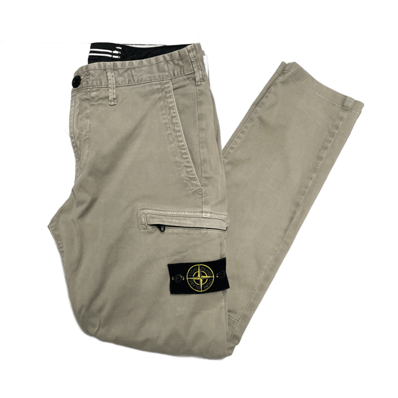 Stone Island AW 2019 Skinny Fit Cargo Trousers Medium