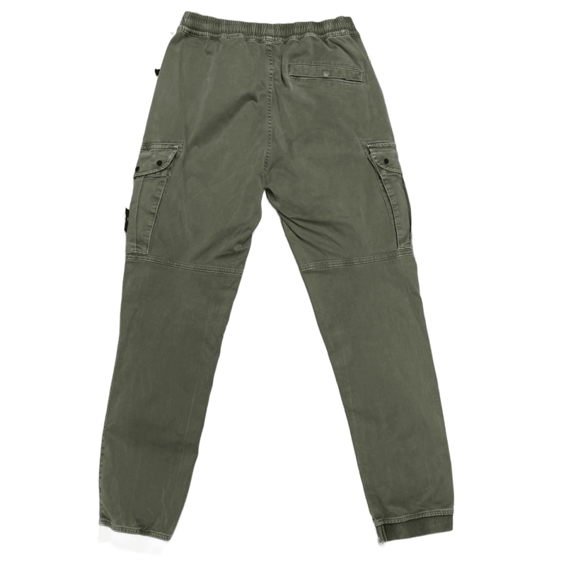 Stone Island AW 2021 Green RE-T Fit Cargo Trousers Small