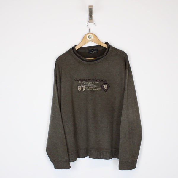 Vintage Claudio Valentino Sweatshirt Large – Freshmans Archive