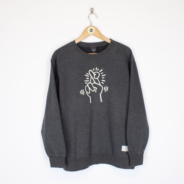 Vintage Keith Haring Sweatshirt Large