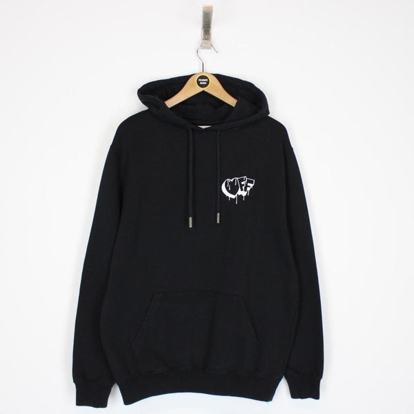 Off center hot sale zipper hoodie