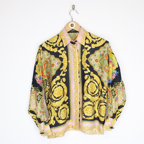 Vintage Gianni Versace Silk Blouse UK 8