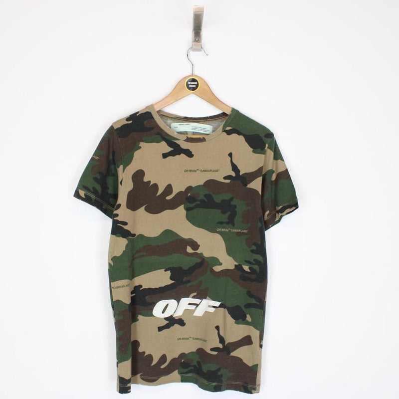 Off white hotsell camouflage tee