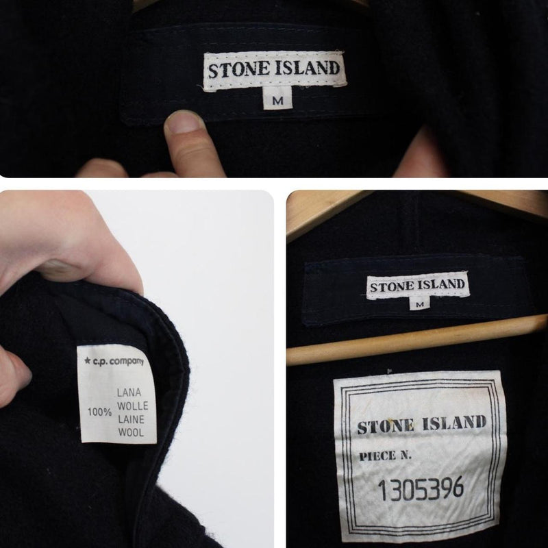 Vintage Stone Island AW 1986 Montgomery Coat Medium