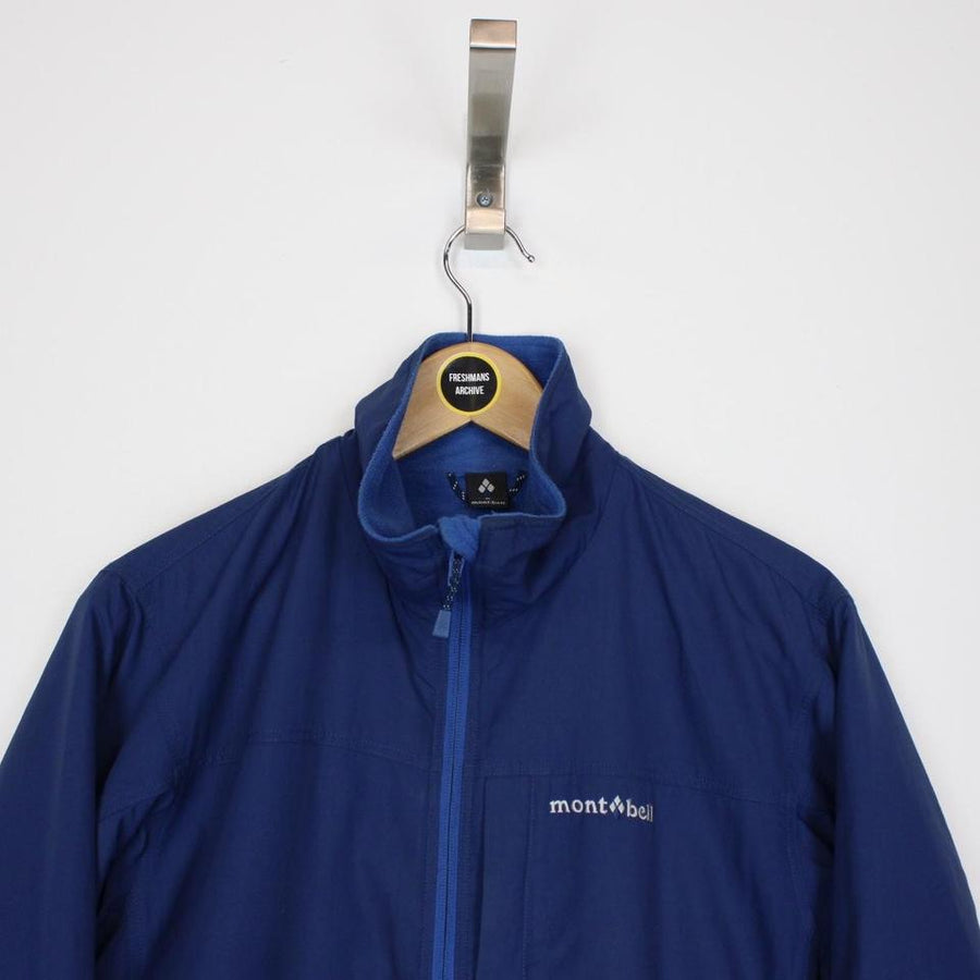 AS IS Vintage Mont-Bell Large Blue on sale Windbreaker Jacket